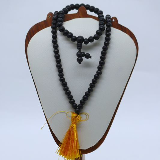 Original Karungali Malai 108-Beads & Karungali Malai Bracelet Combo with Govt. Certification