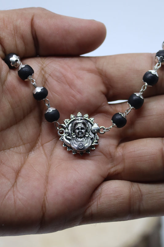 Karungali Bracelet with Murgan Pendant