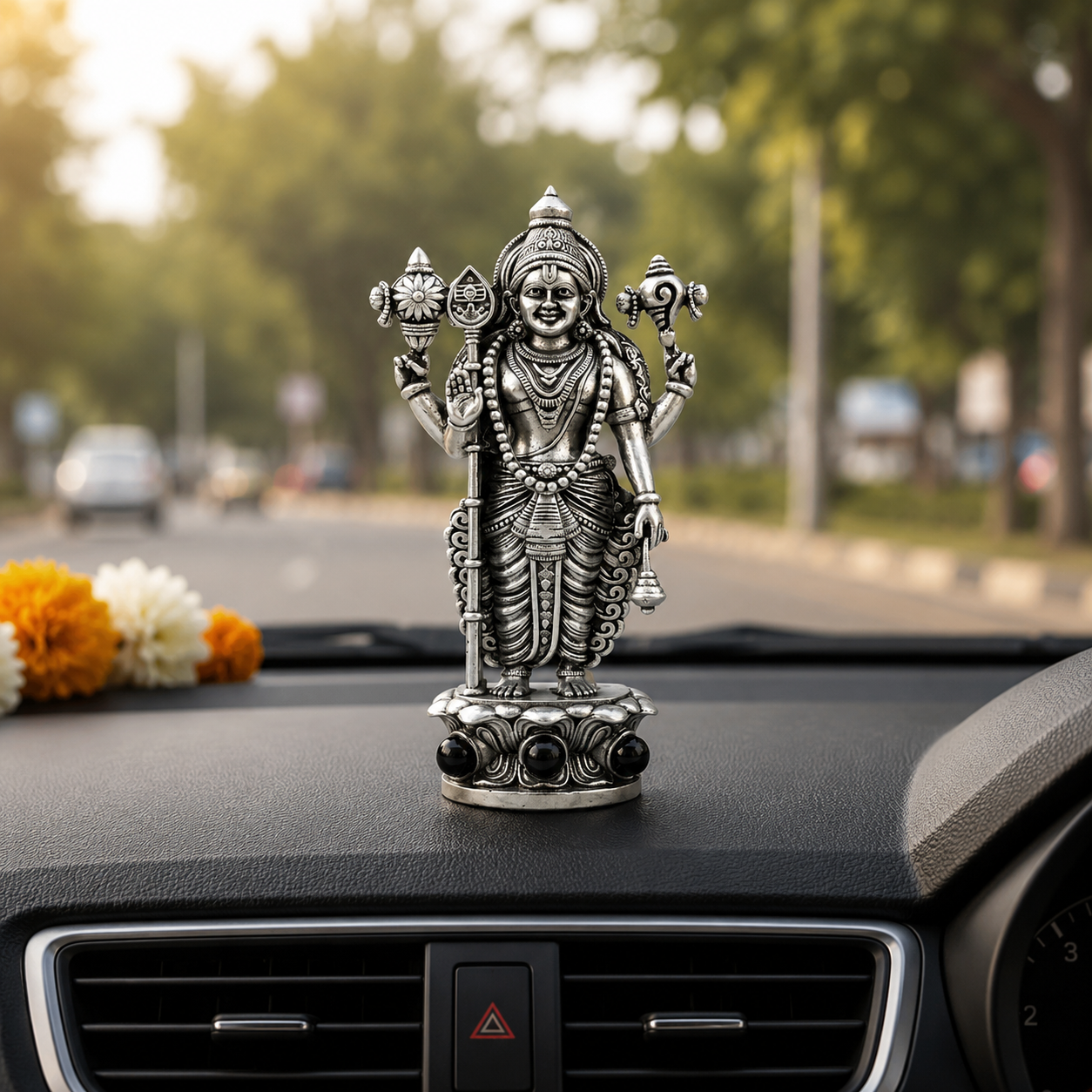 Murugan Ji Idol | Golden & Silver Finish Divine Murti