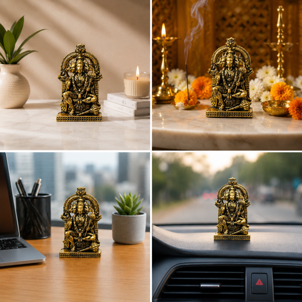 Panchmukhi Hanuman Idol for Strength & Protection