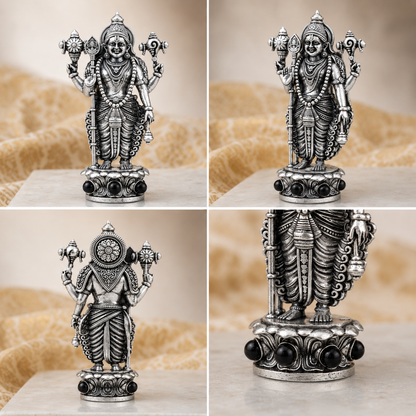 Murugan Ji Idol | Golden & Silver Finish Divine Murti