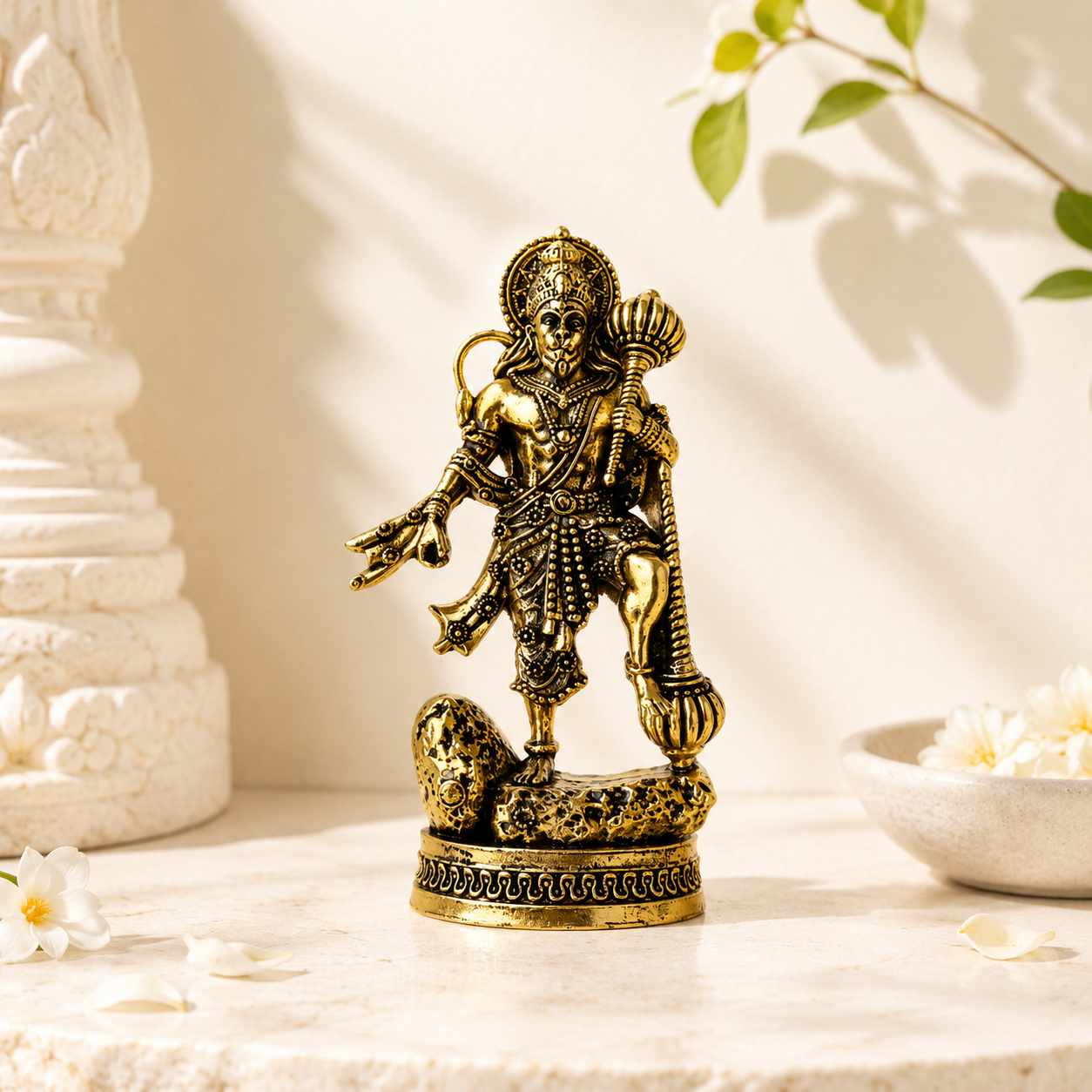 Hanuman Ji with Gada Idol | Blessings of Bajrangbali