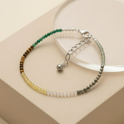 Dhanyog Gemstone Anklet | Prosperity & Wealth Attraction