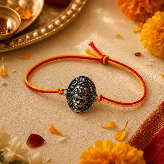Divine Hanuman Blessings Rakhi