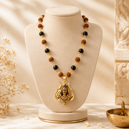 Rudraksha Karungali Shiv Mala