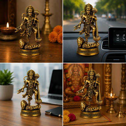 Hanuman Ji with Gada Idol | Blessings of Bajrangbali