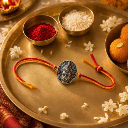 Divine Hanuman Blessings Rakhi