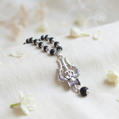 Premium Karungali Mala & Silver Locket Combo | (Buy 1 Get 2 Free)