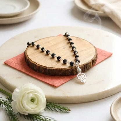 Premium Karungali Mala & Silver Locket Combo | (Buy 1 Get 2 Free)