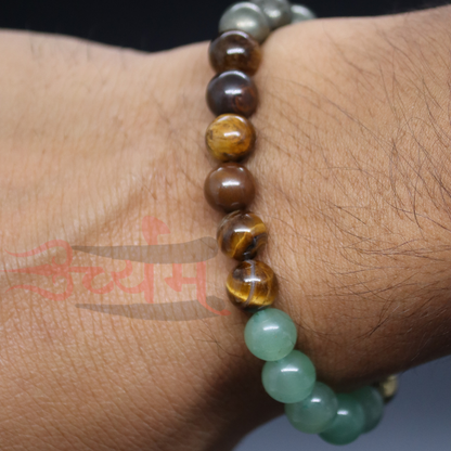 100% Original Money Magnet Bracelet | Aventurine Citrine Tiger Eye Pyrite
