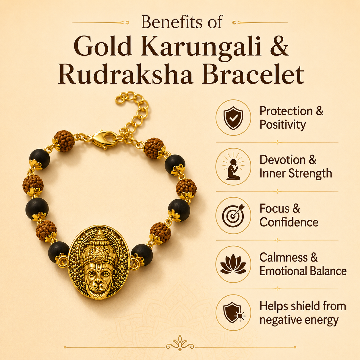 Divine Hanuman Blessings Bracelet