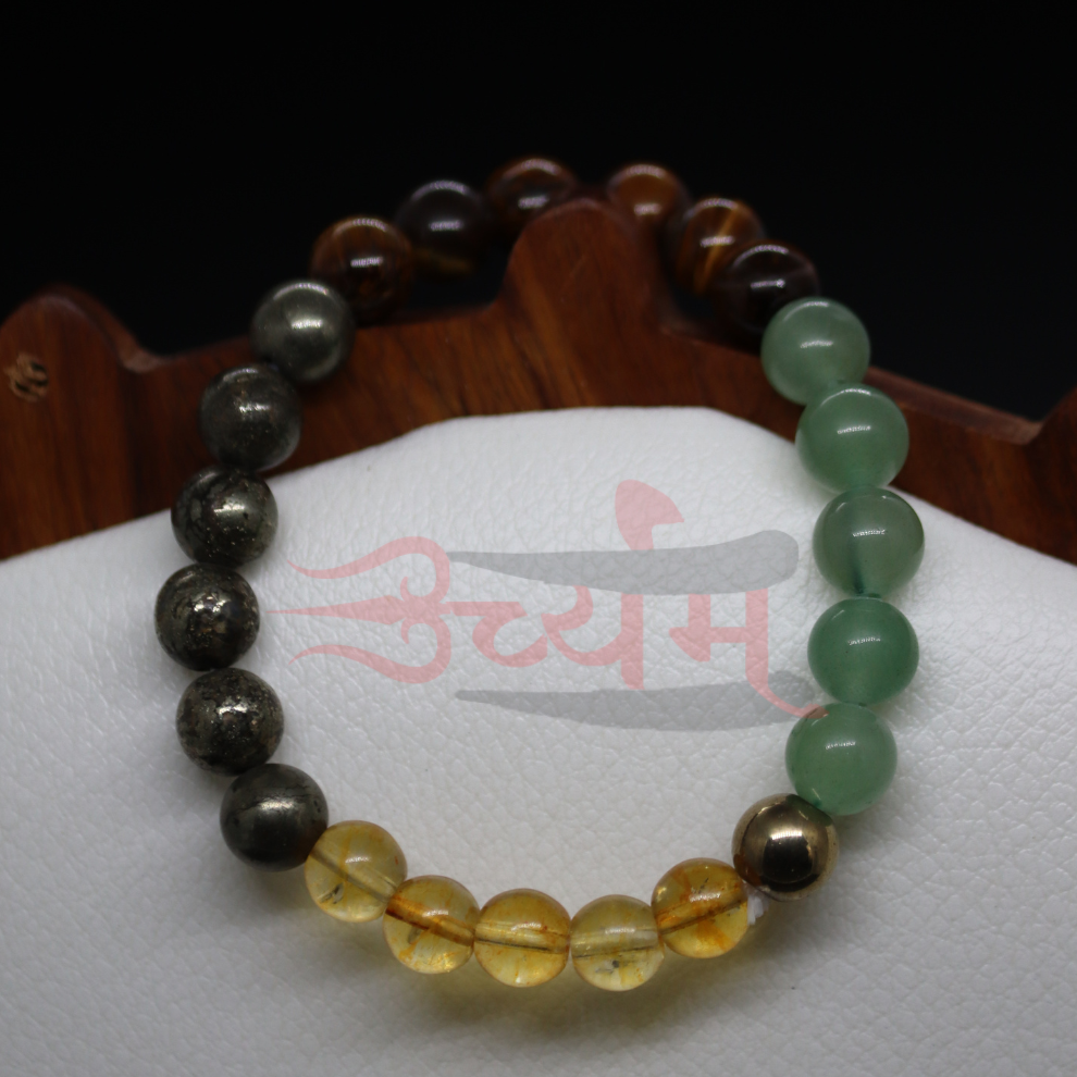 100% Original Money Magnet Bracelet | Aventurine Citrine Tiger Eye Pyrite