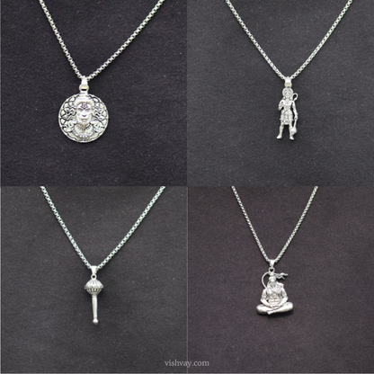 Lord Hanumanji Pendant Combo ( BUY 1 GET 3 FREE )