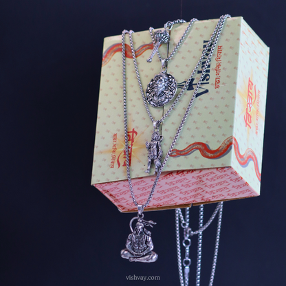 Lord Hanumanji Pendant Combo ( BUY 1 GET 3 FREE )