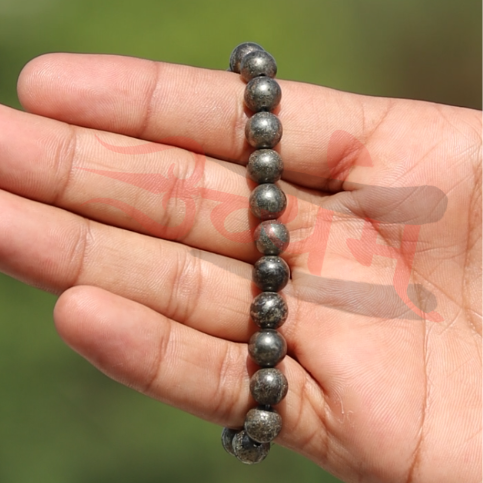 Original Pyrite Bracelet | Natural Pyrite Stone for Prosperity