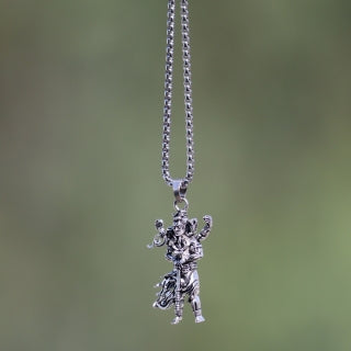 Standing Warrior Lord Shiva Pendant