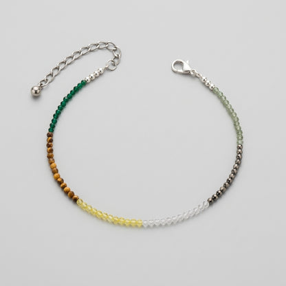 Dhanyog Gemstone Anklet | Prosperity & Wealth Attraction