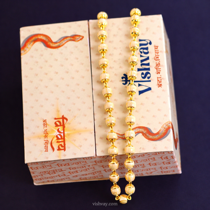 Tulsi Necklace with Gold Finish