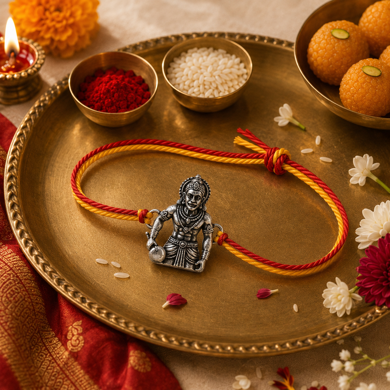 Sankatmochan Rudraksha Rakhi