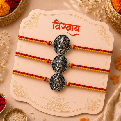 Divine Hanuman Blessings Rakhi