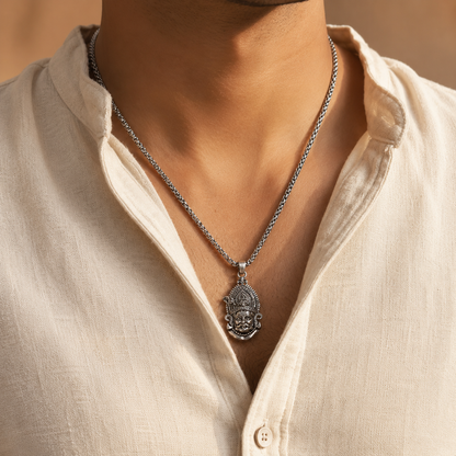 Khatushyam Silver Chain