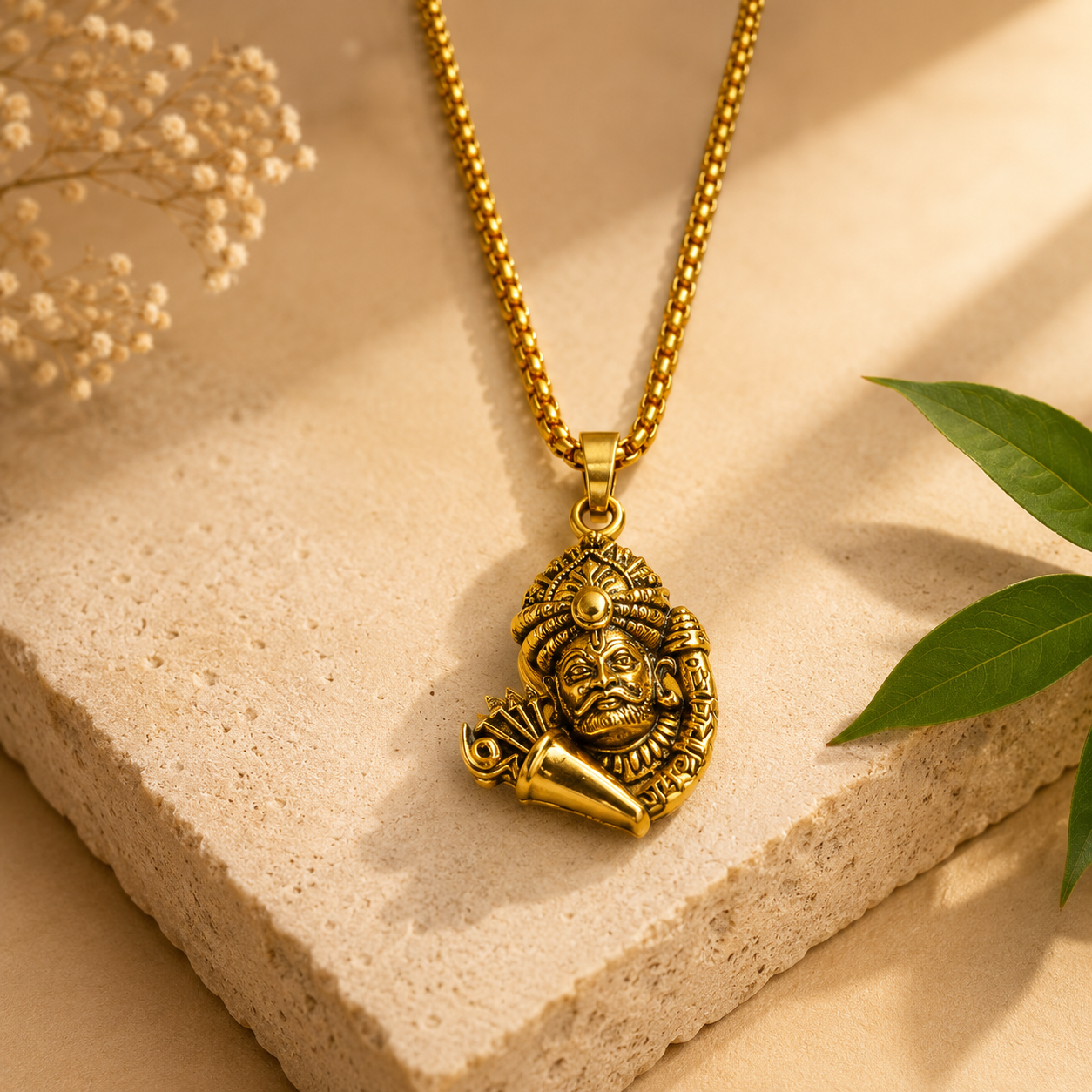 Khatushyam Gold Chain