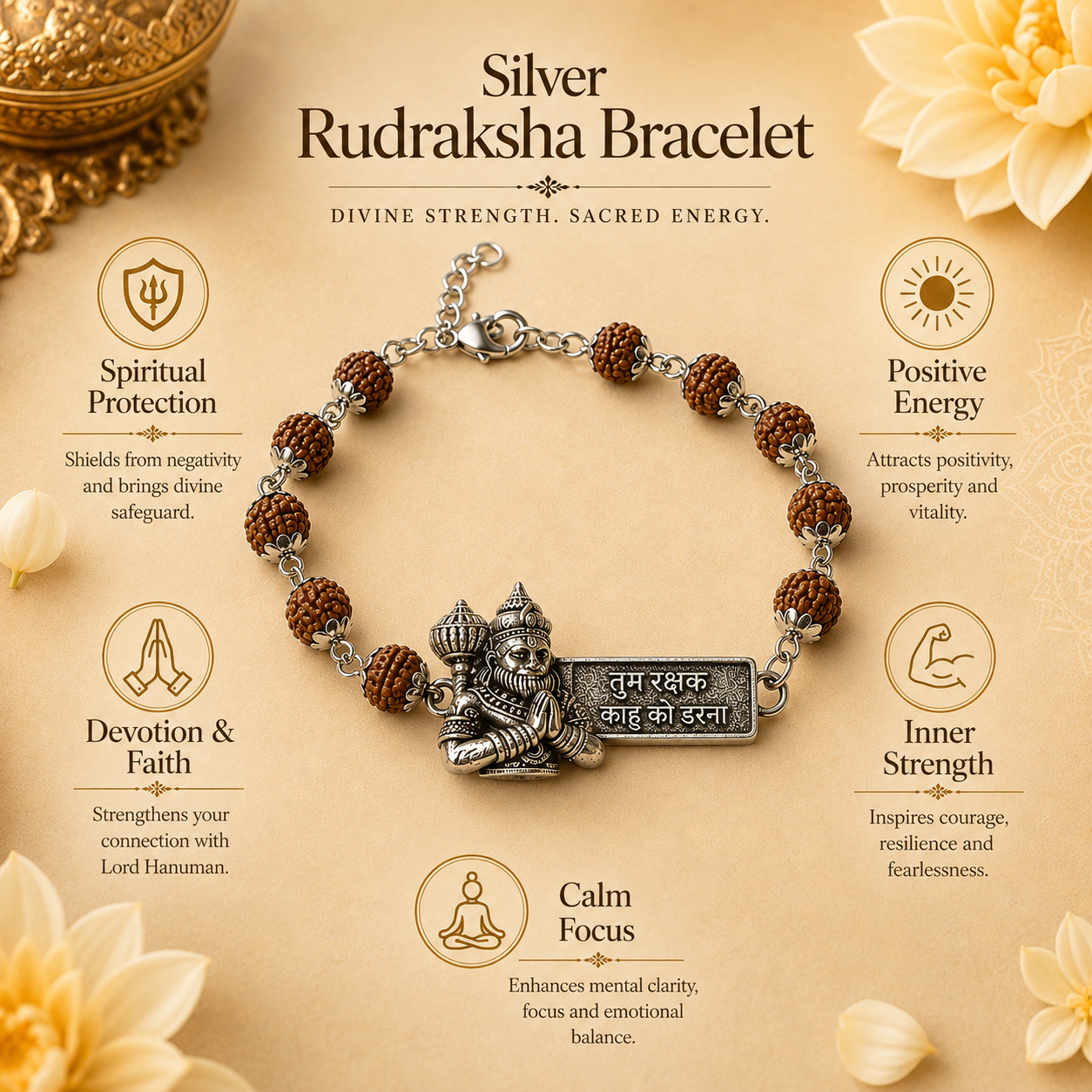 Hanuman ji Protection Bracelet