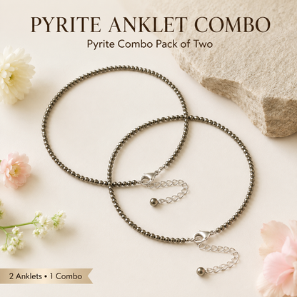 Pyrite Anklet