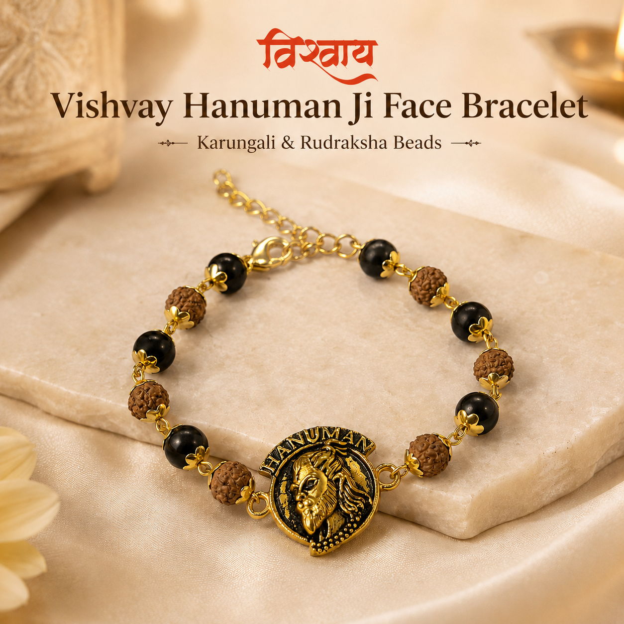 Hanuman Ji Face Bracelet