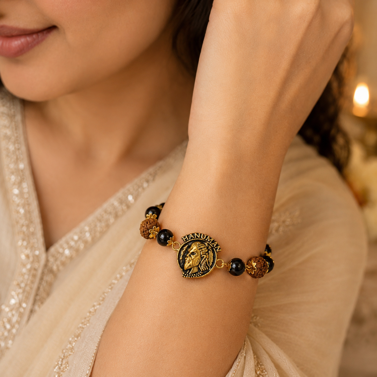 Hanuman Ji Face Bracelet