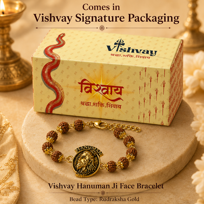 Hanuman Ji Face Bracelet