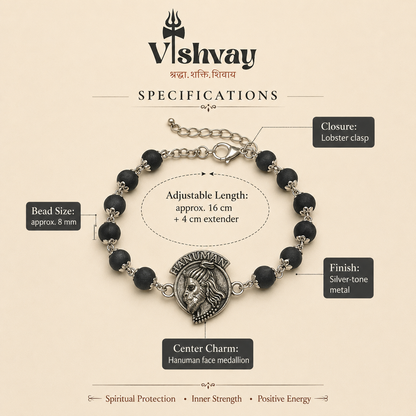 Hanuman Ji Face Bracelet