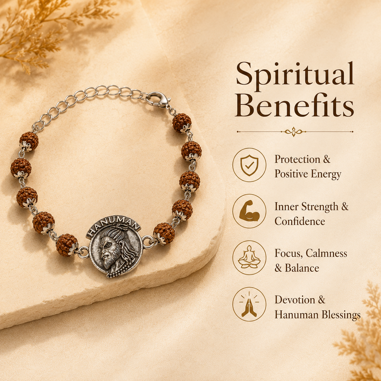 Hanuman Ji Face Bracelet