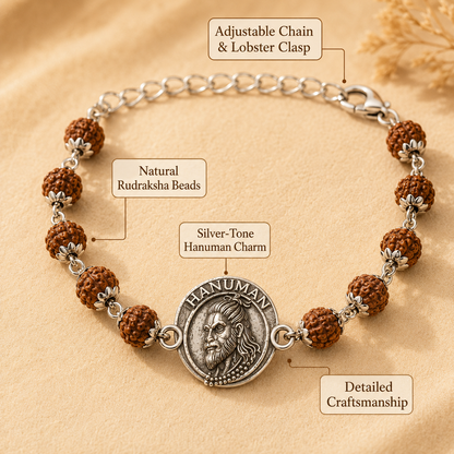 Hanuman Ji Face Bracelet