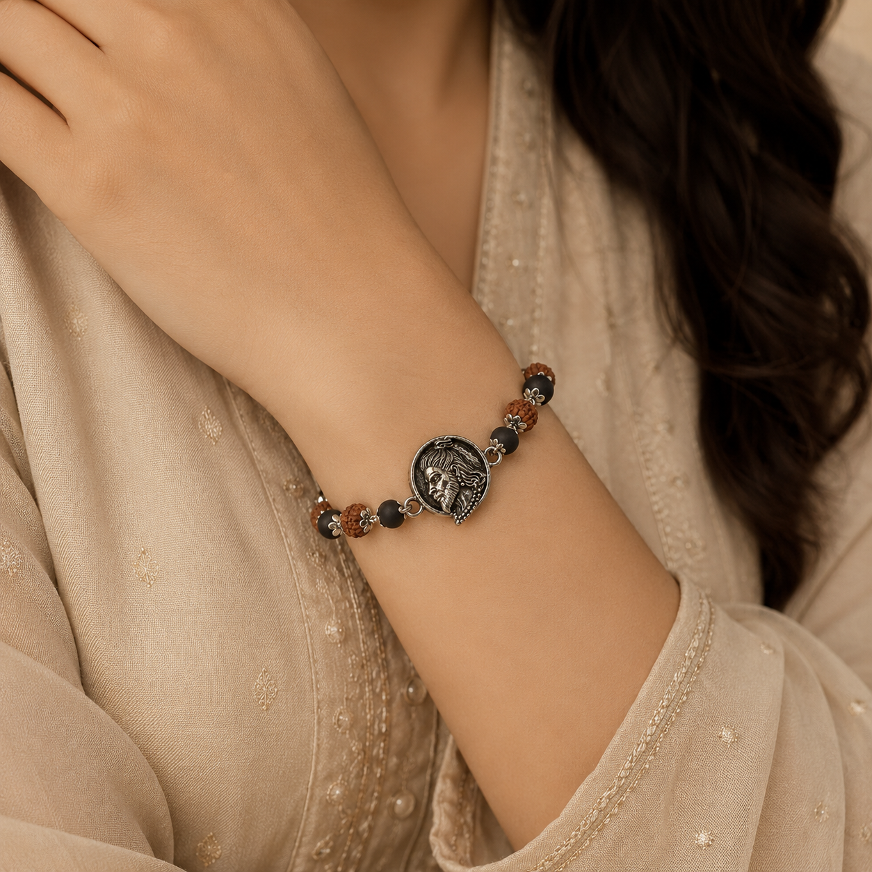 Hanuman Ji Face Bracelet