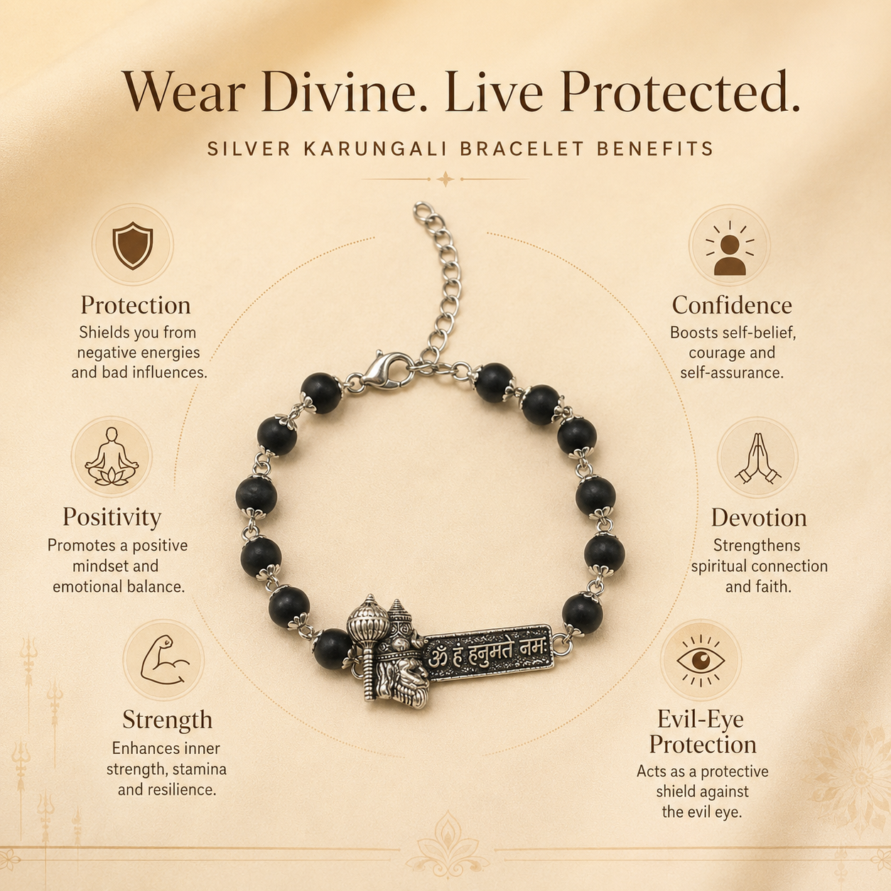Rudra Veer Hanuman Bracelet