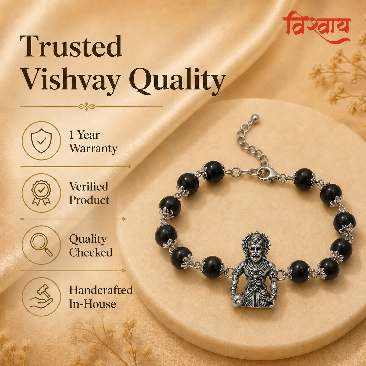 Sankatmochan Rudraksha Bracelet