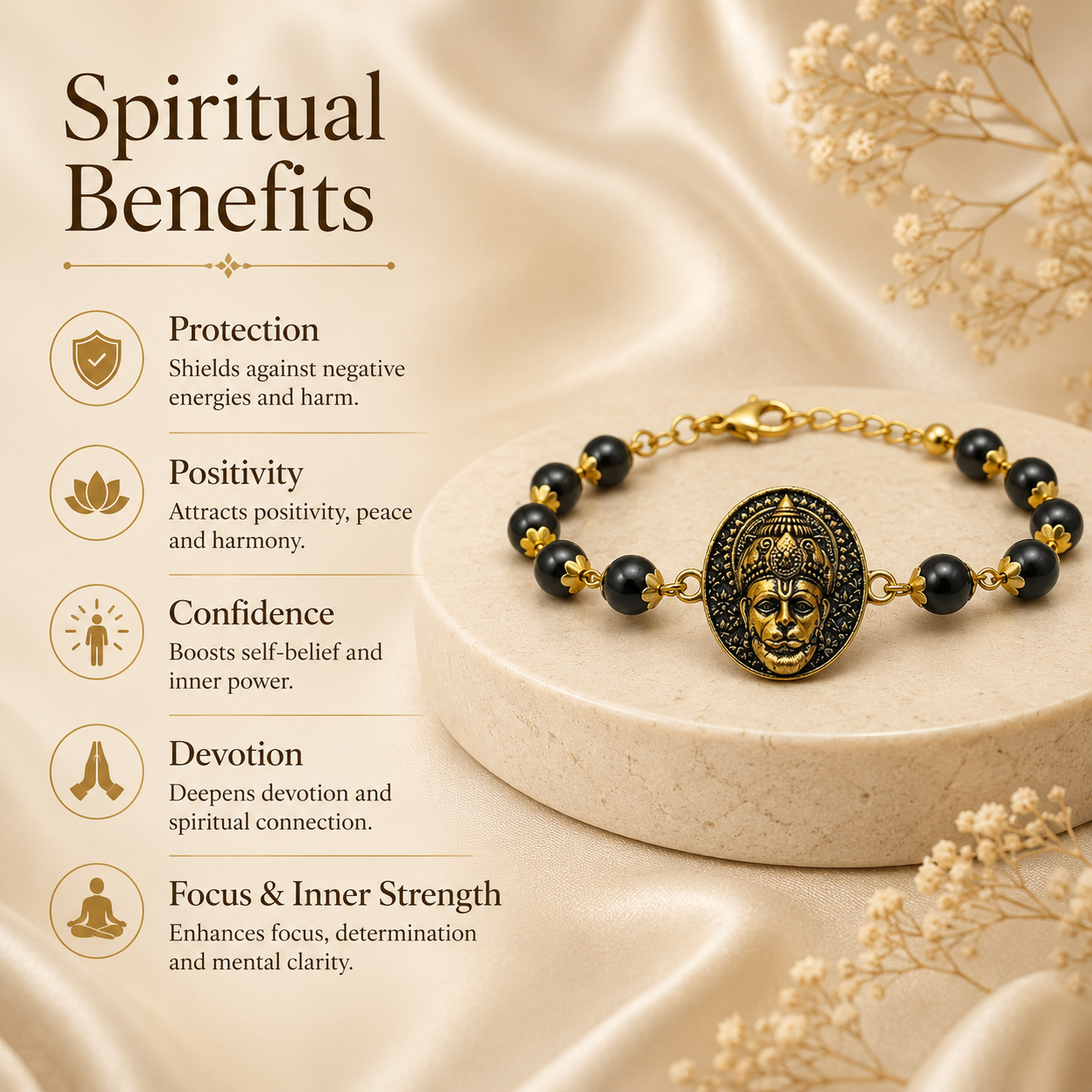 Divine Hanuman Blessings Bracelet
