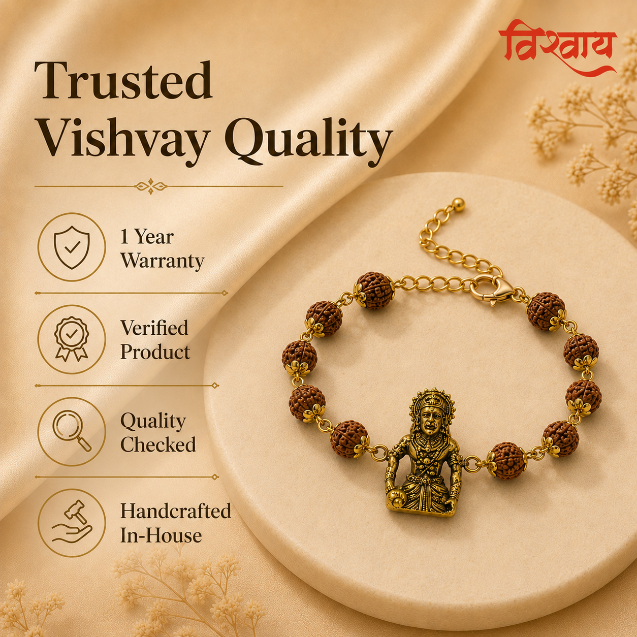 Sankatmochan Rudraksha Bracelet