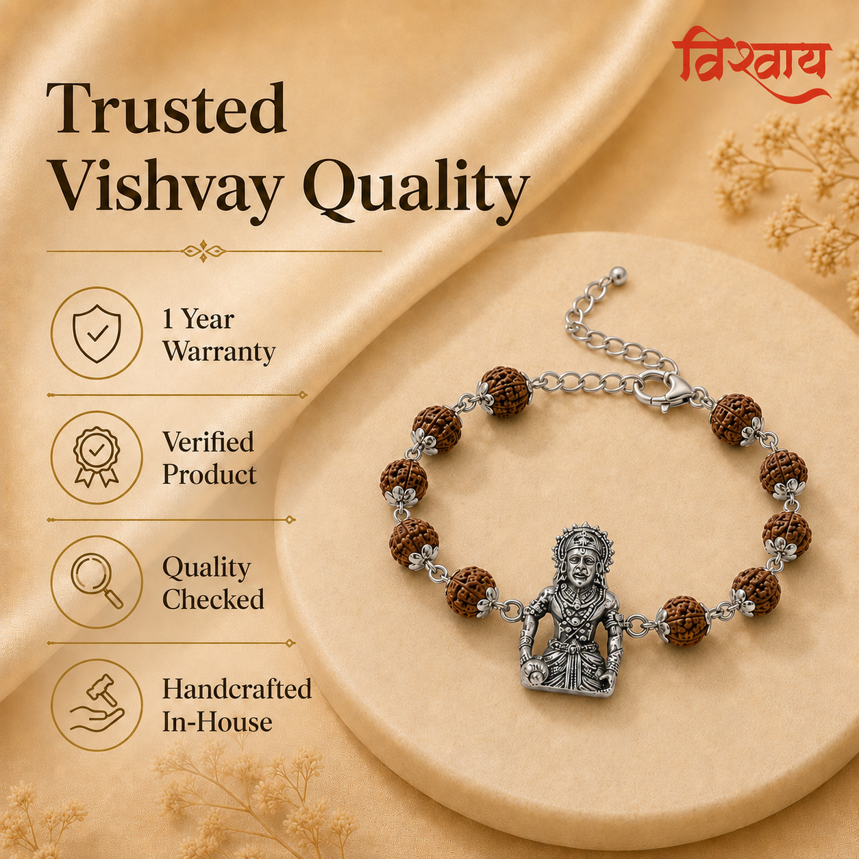 Sankatmochan Rudraksha Bracelet