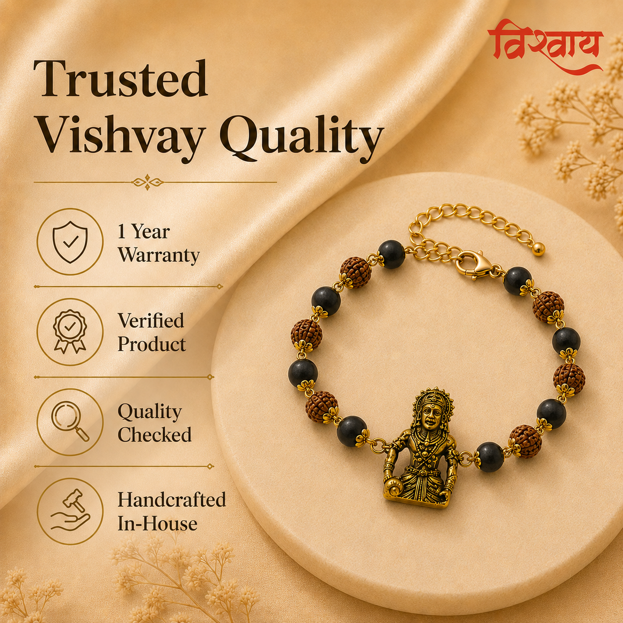 Sankatmochan Rudraksha Bracelet