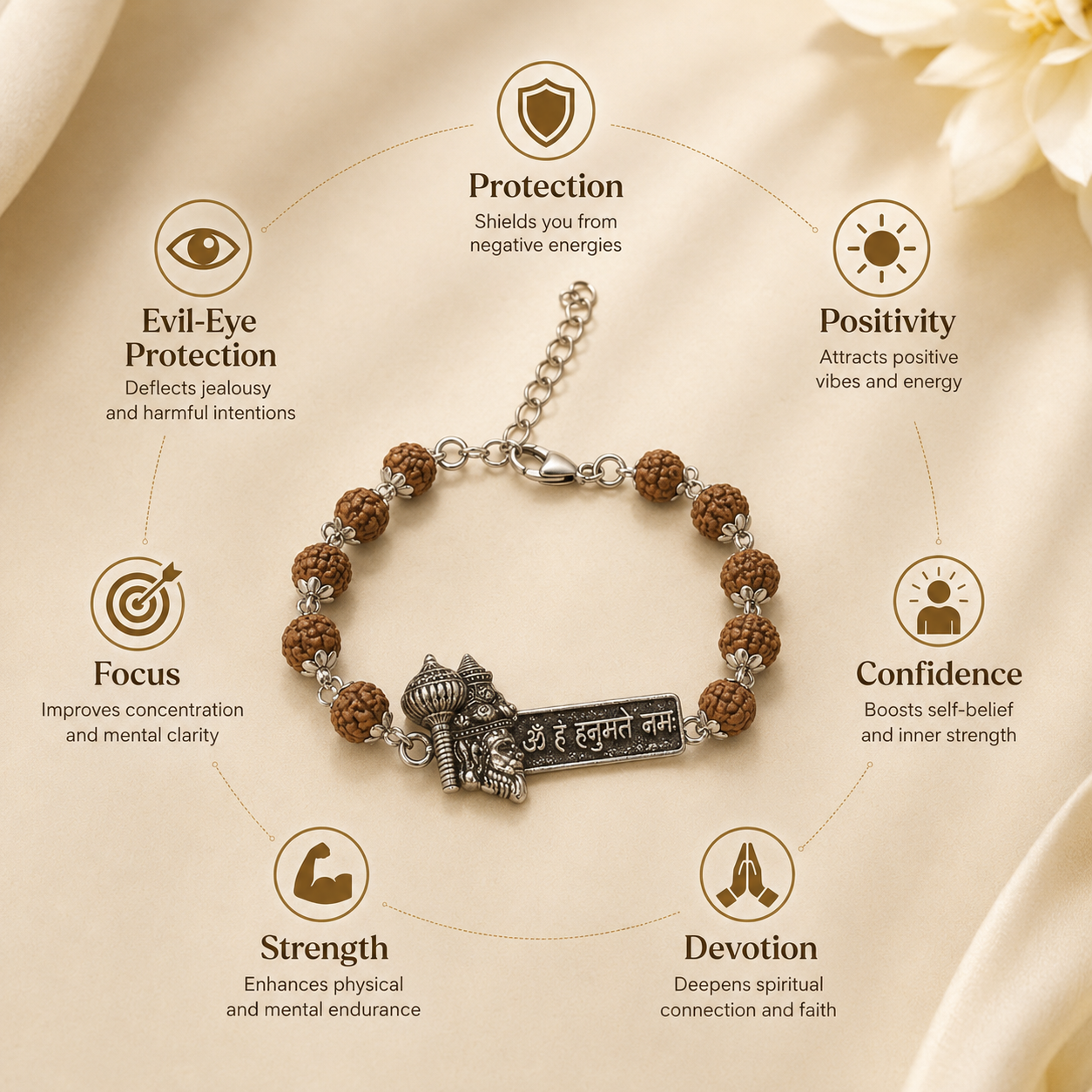 Rudra Veer Hanuman Bracelet