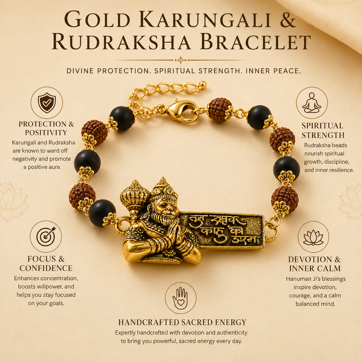 Hanuman ji Protection Bracelet