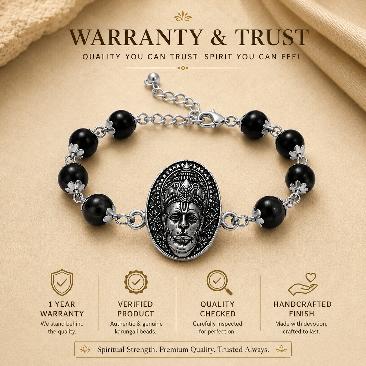 Divine Hanuman Blessings Bracelet