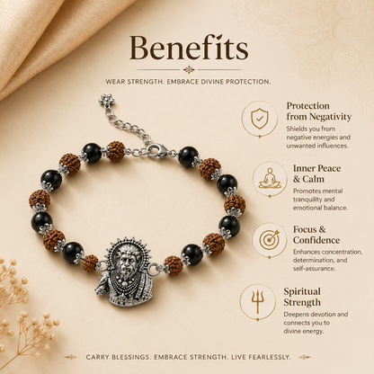 Sankatmochan Rudraksha Bracelet