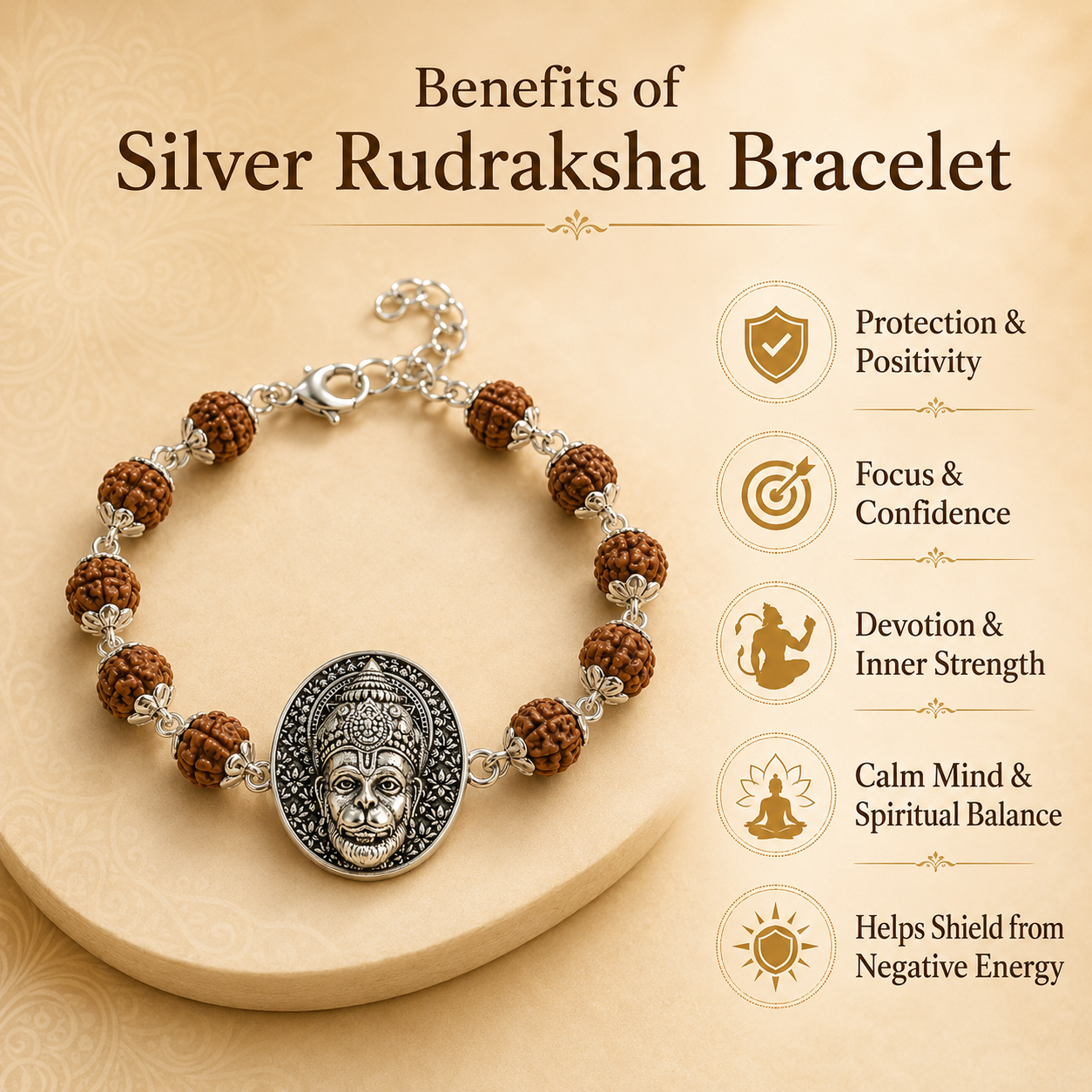Divine Hanuman Blessings Bracelet