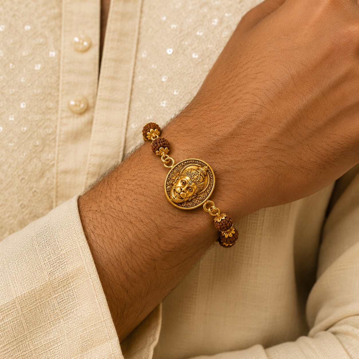 Divine Hanuman Blessings Bracelet