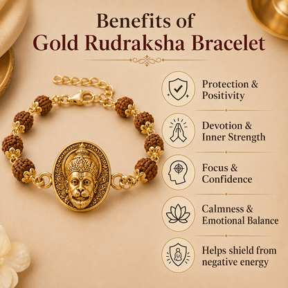 Divine Hanuman Blessings Bracelet