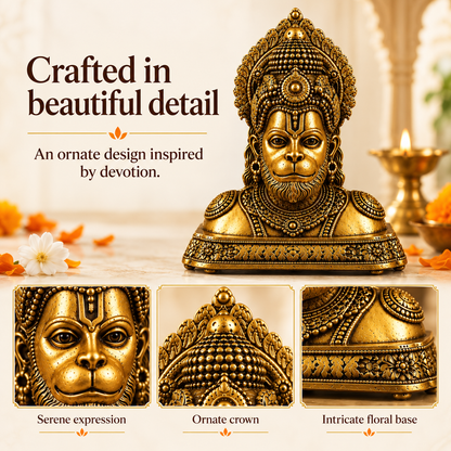 Bajrangbali Hanuman Ji Idol for Home, Car & Office Décor