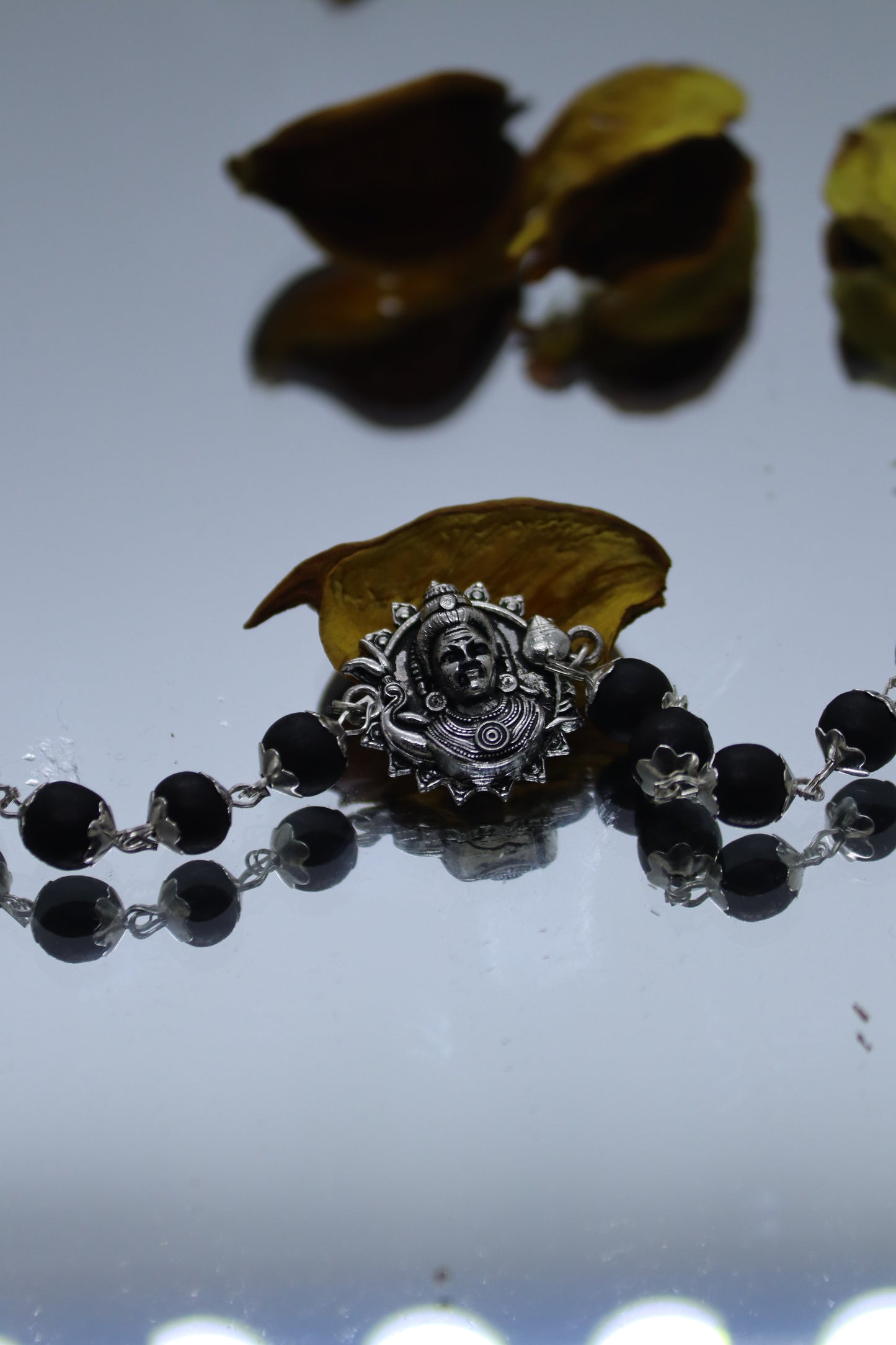 Karungali Bracelet with Murgan Pendant